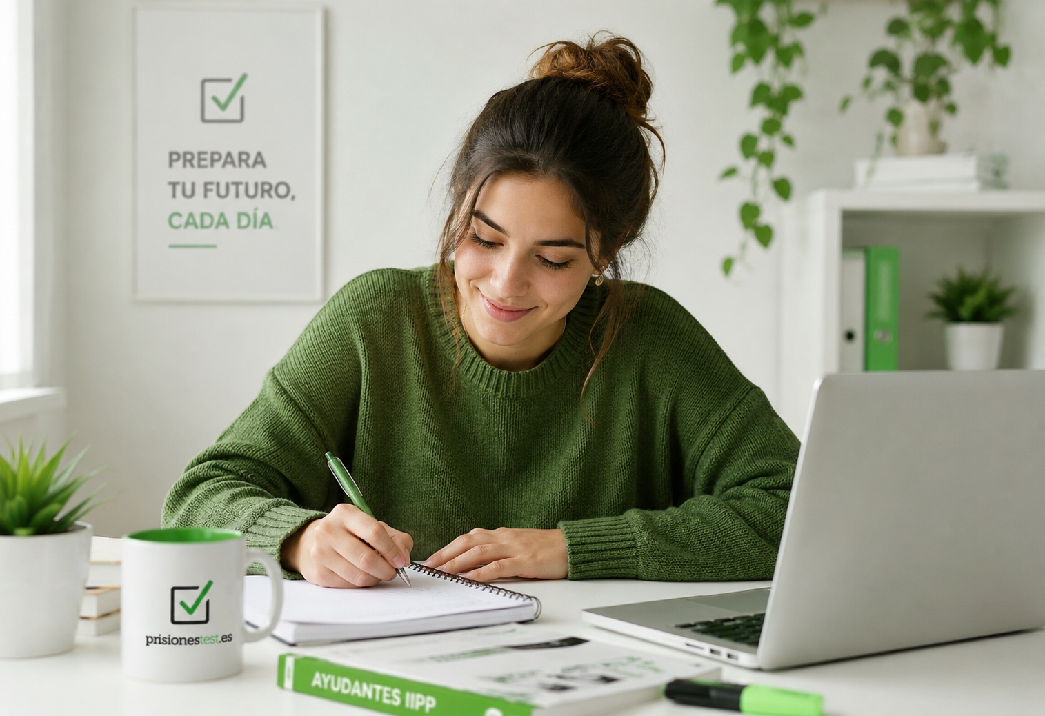 Miles de preguntas. Un objetivo: Ser funcionario de prisiones.
